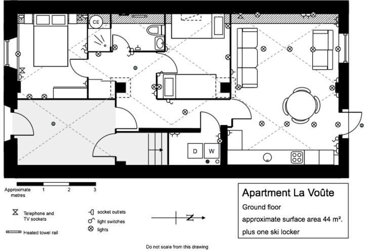 Two Bedroom Apartment La Voute, Chandon Near Meribel - Sleeps 4 Adults Or 2 Adults And 3 Children Les Allues Exteriör bild